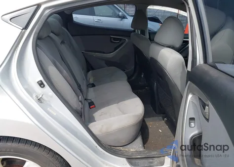 2013 Hyundai Elantra Gls из США, поврежденный, VIN KMHDH4AE5DU717788